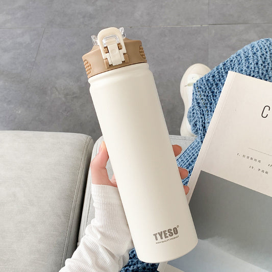 Simple Stainless Steel Cup With Large Capacity