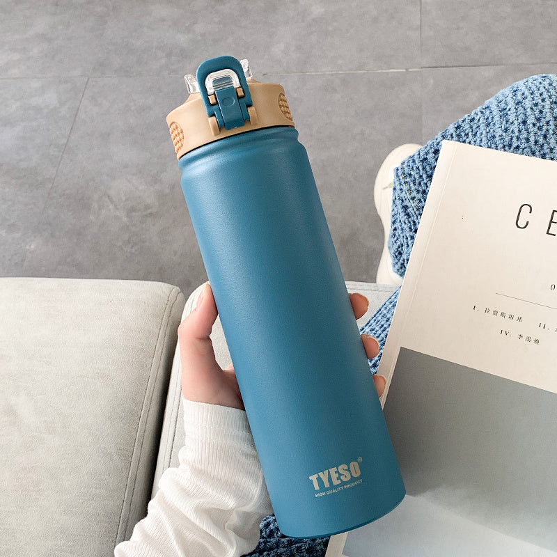 Simple Stainless Steel Cup With Large Capacity